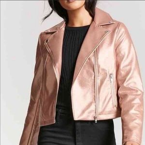 Rose Gold Metallic Jacket